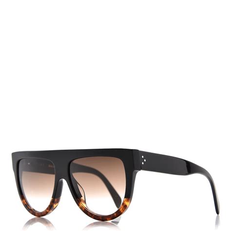 celine cl 41026 s shadow|CELINE Shadow Sunglasses CL 41026/S Black Havana.